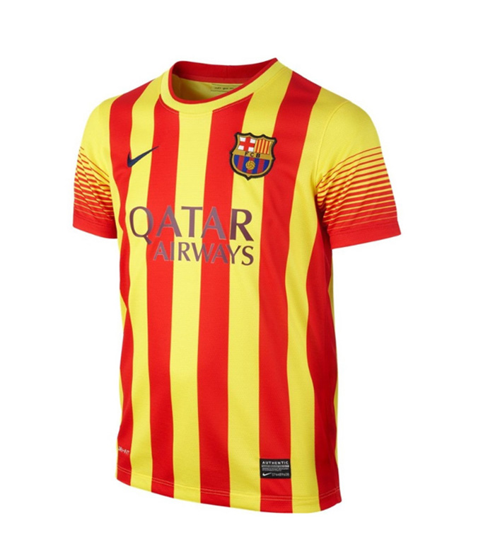 Barcelona Retro   Barcelona Away Jersey   2013/14