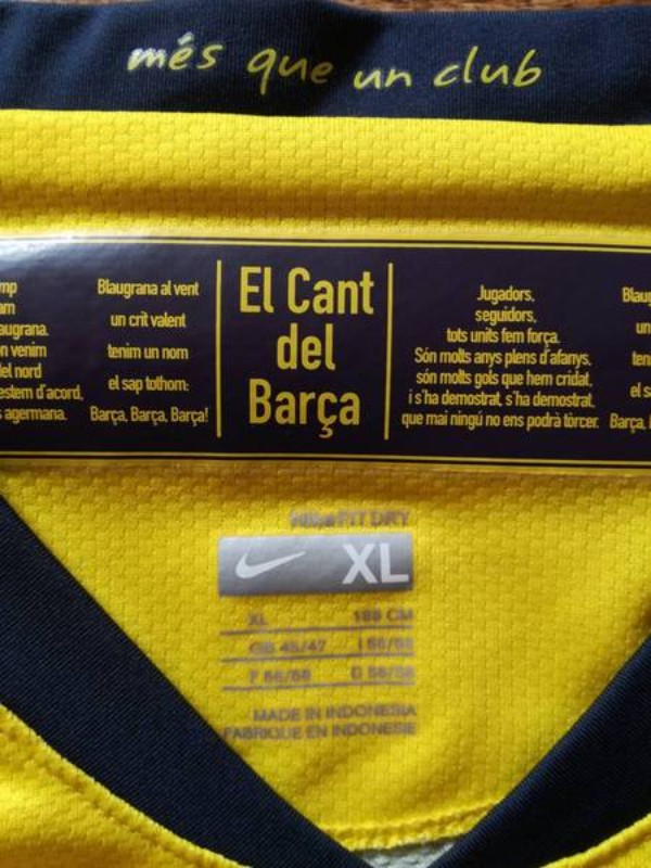 Barcelona Retro   Barcelona Away Jersey   2008/09