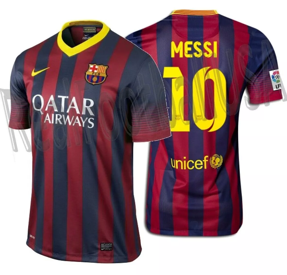 Barcelona Retro   Barcelona Home Jersey   2013/14