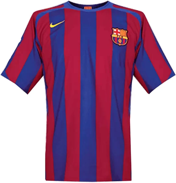 Barcelona Retro   Barcelona Home Jersey   2005/06