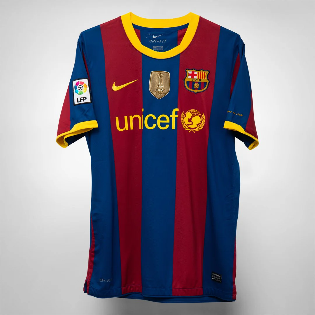 Barcelona Retro   Barcelona Home Jersey   2010/11