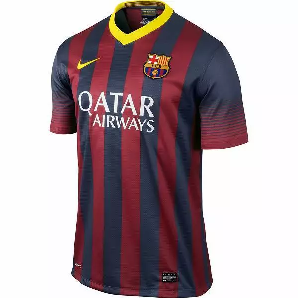 Barcelona Retro   Barcelona Home Jersey   2013/14