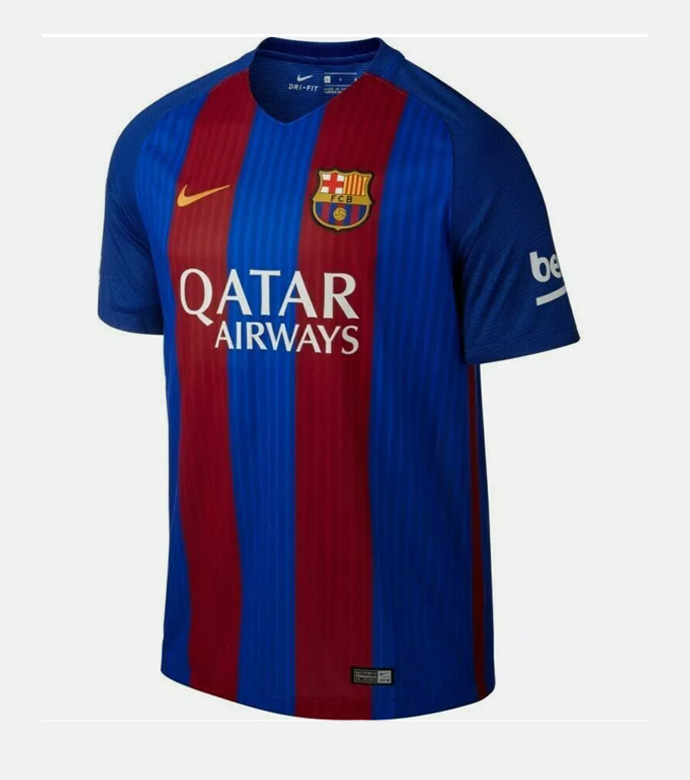 FC BARCELONA  Home JERSEY 2016/17