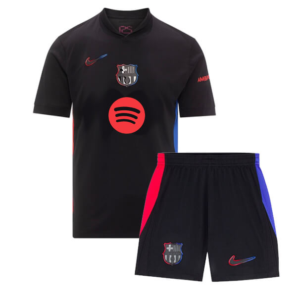 Kid's Barcelona Away Jersey+Shorts 2024/25