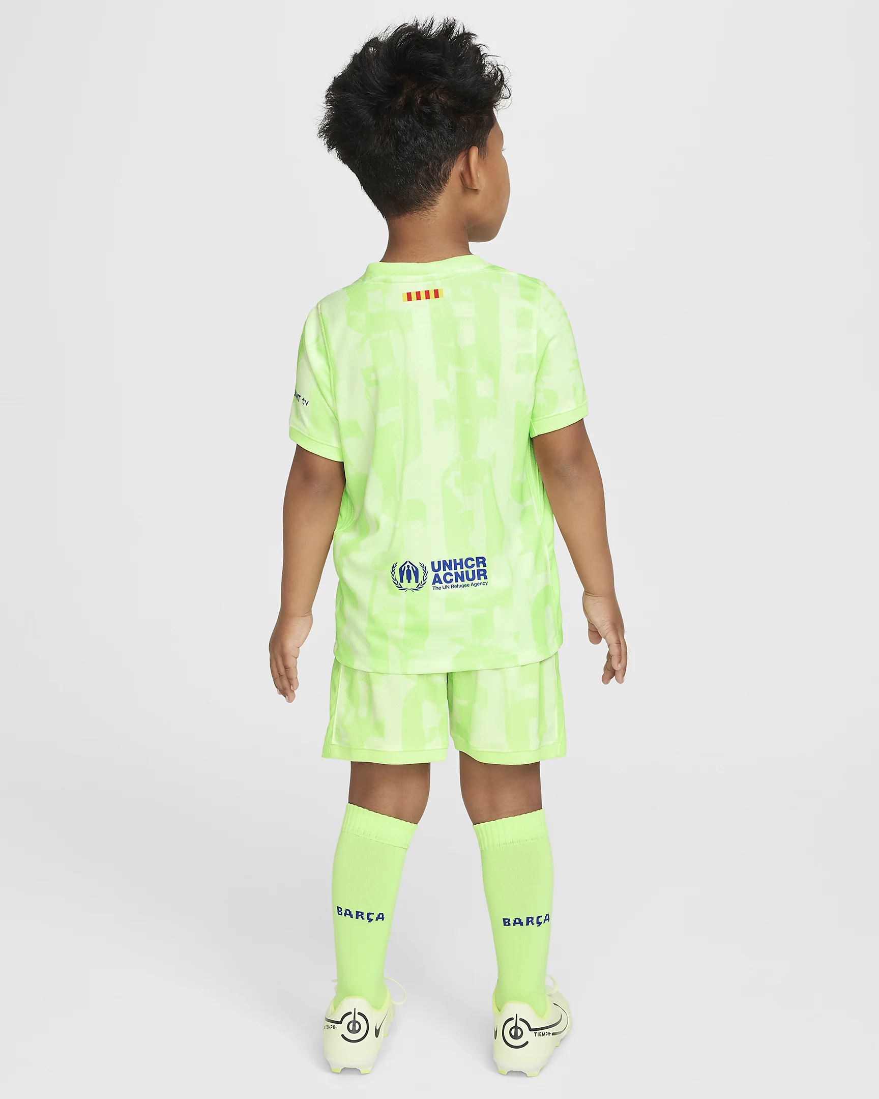 Kid's Barcelona Third Jersey+Shorts 2024/25