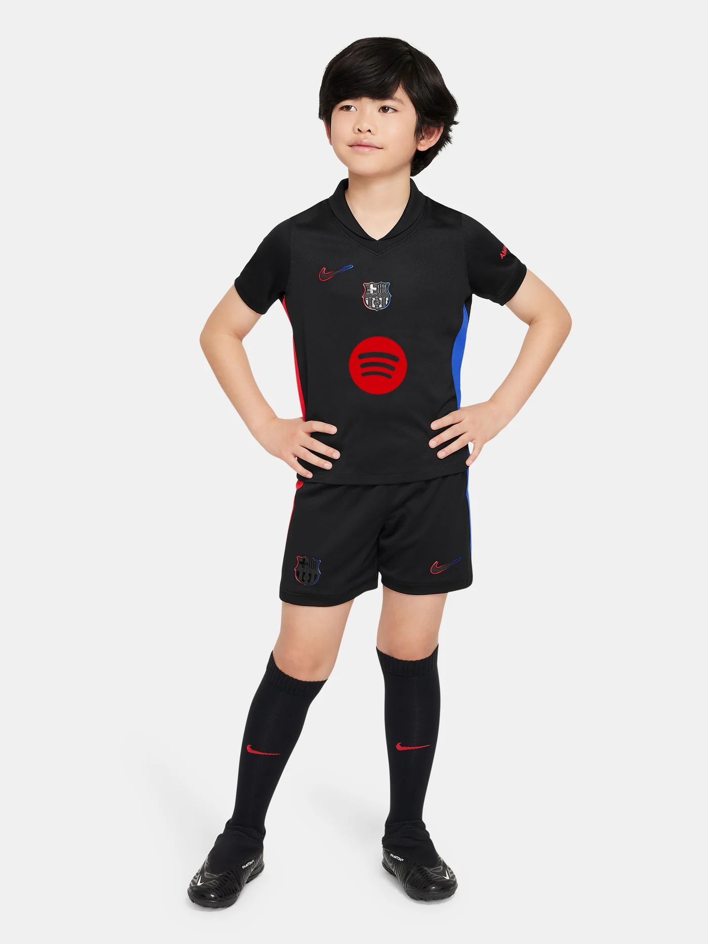 Kid's Barcelona Away Jersey+Shorts 2024/25