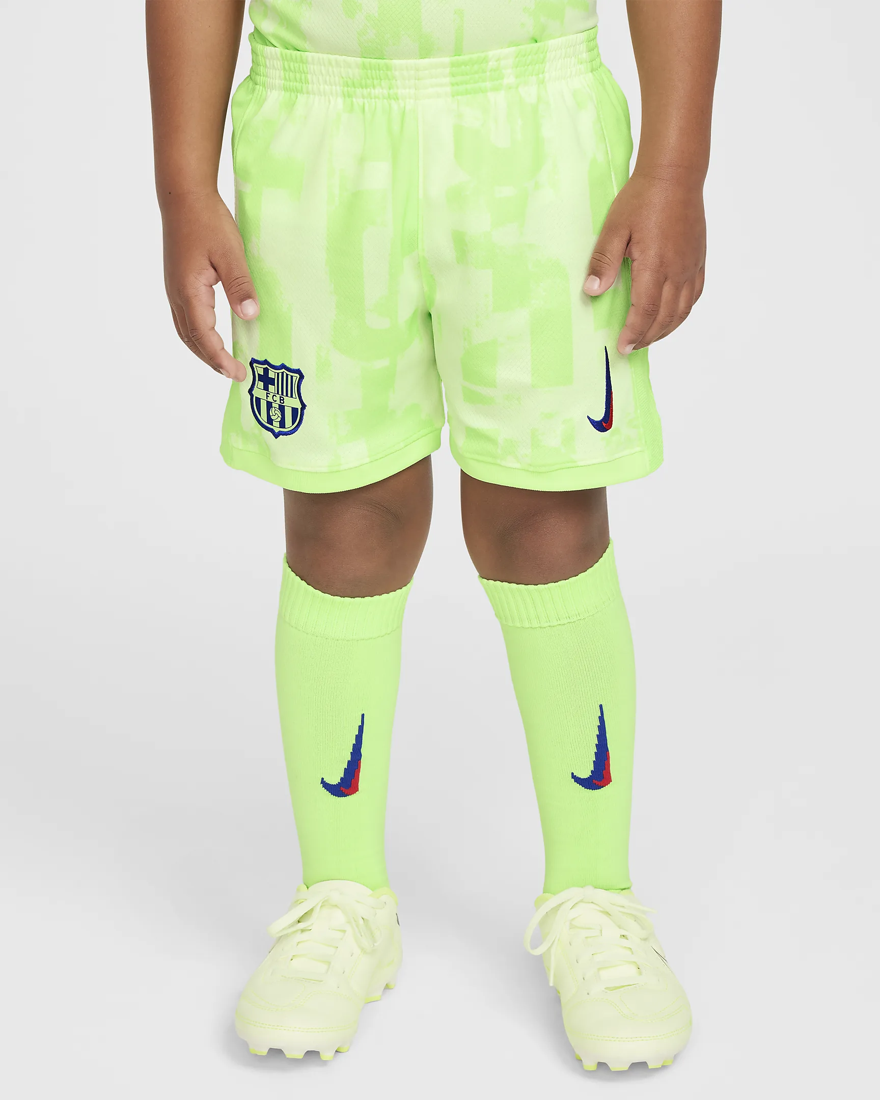 Kid's Barcelona Third Jersey+Shorts 2024/25