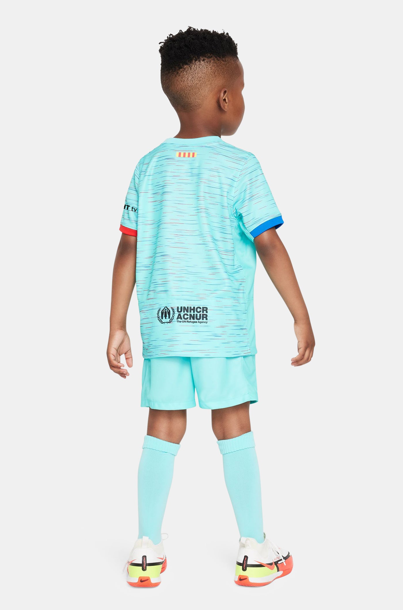 Kid's Barcelona Third Jersey+Shorts 23/24