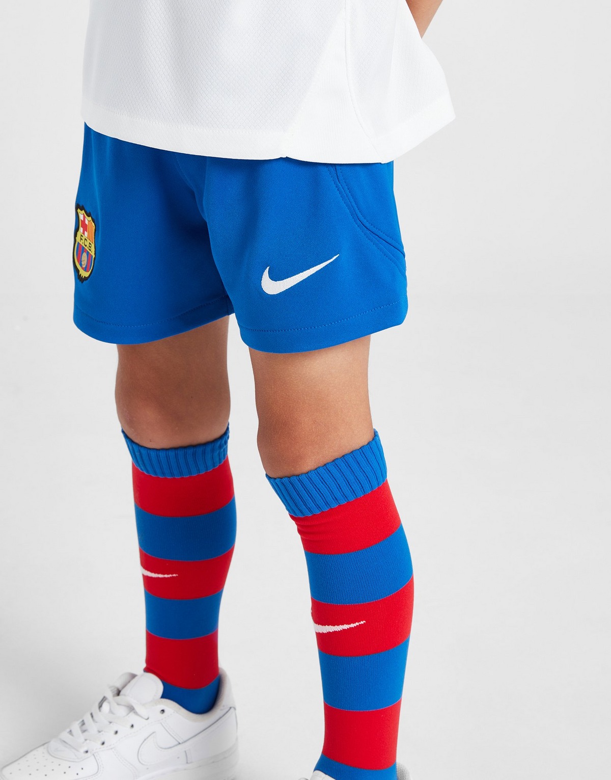 Kid's Barcelona Away Jersey+Shorts 23/24