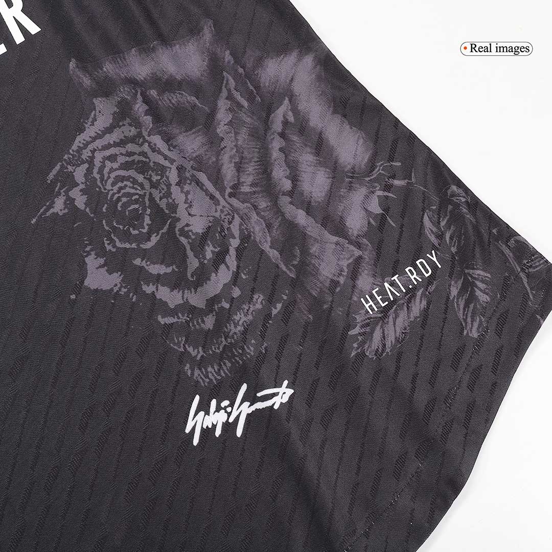 Real Madrid Y-3 Fourth Jersey Black Player Version 23/24