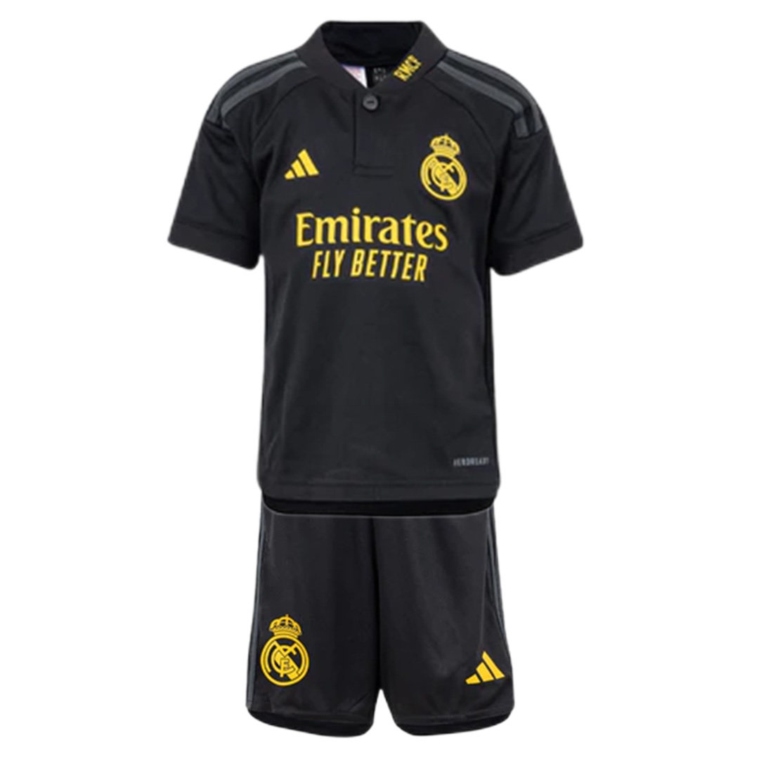 Kid's Real Madrid Third Jersey+Shorts 23/24