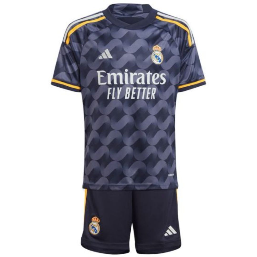 Kid's Real Madrid Away Jersey+Shorts 23/24