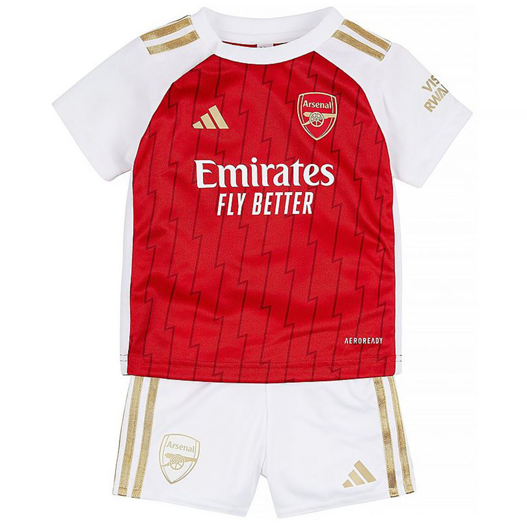 Kid's Arsenal Home Jersey+Shorts 23/24