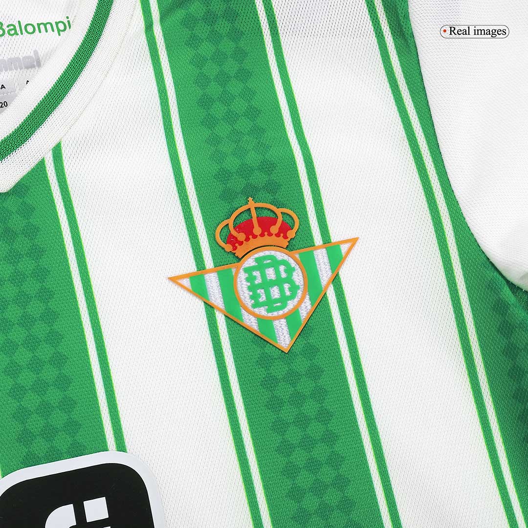Kid's Real Betis Home Jersey+Shorts 23/24