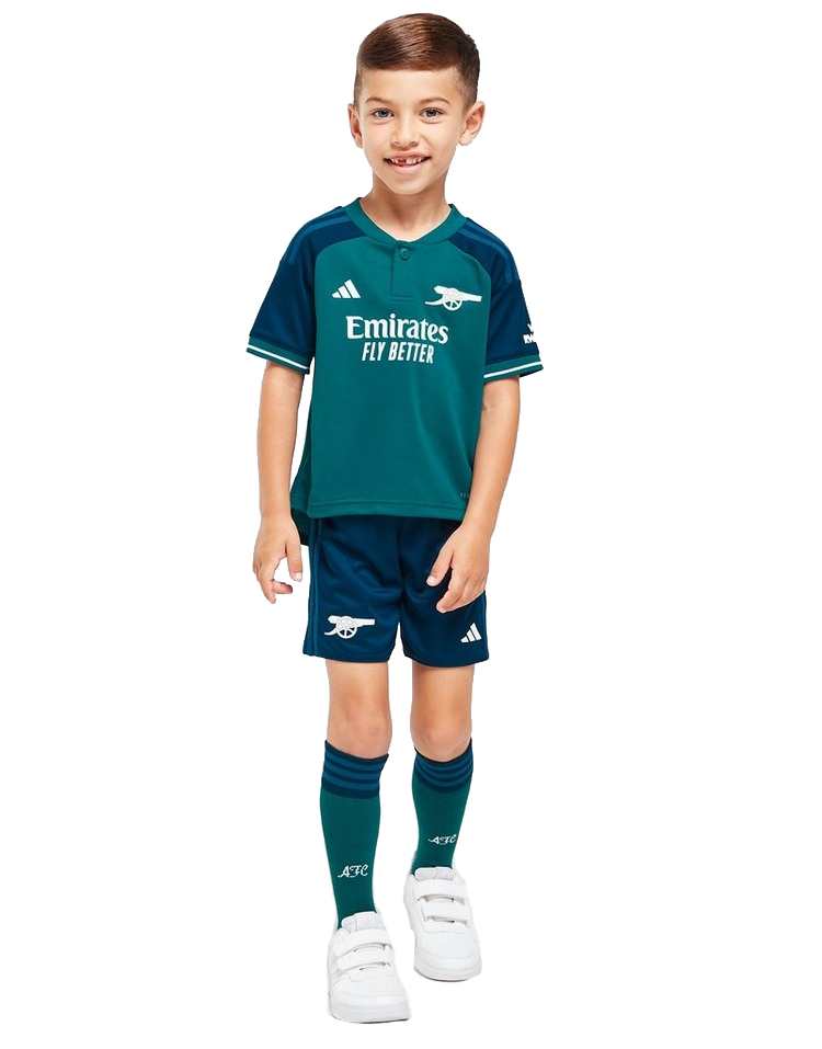 Kid's Arsenal Third Jersey+Shorts 23/24