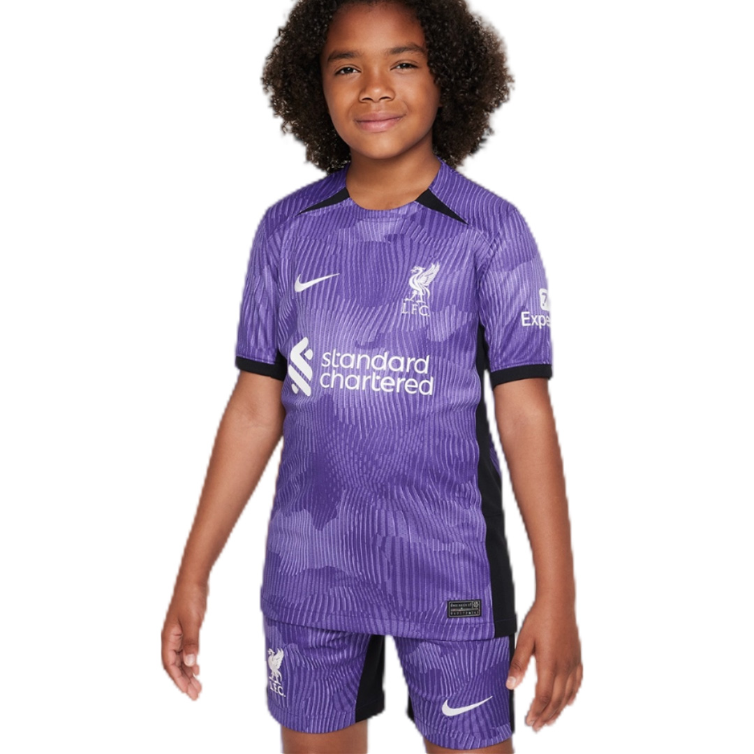Kid's Liverpool Third Jersey+Shorts 23/24
