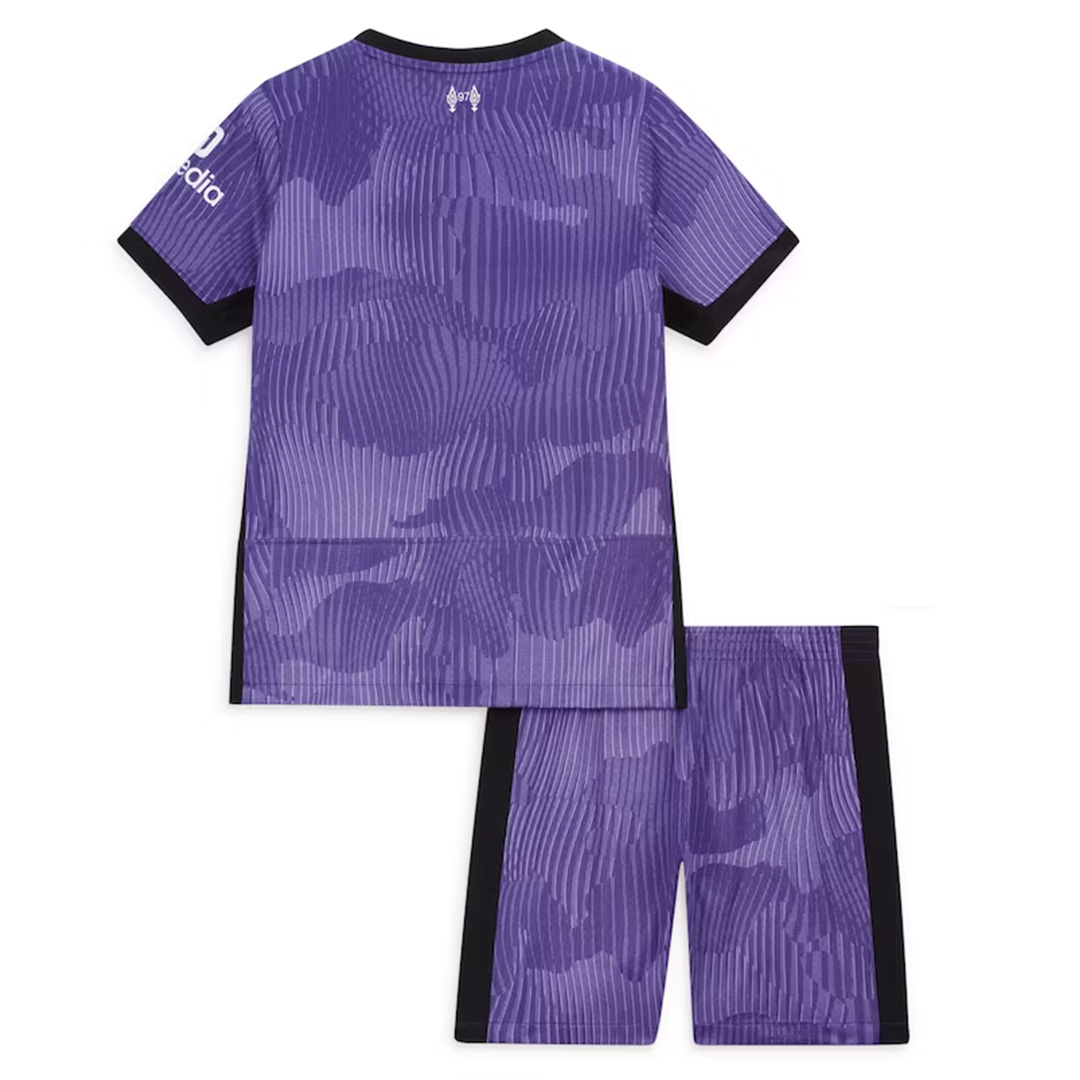 Kid's Liverpool Third Jersey+Shorts 23/24