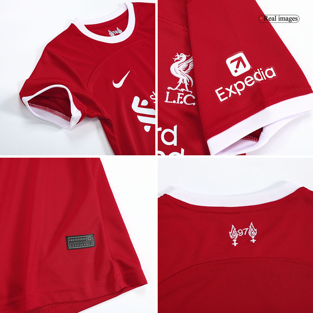 Kid's Liverpool Home Jersey+Shorts 23/24