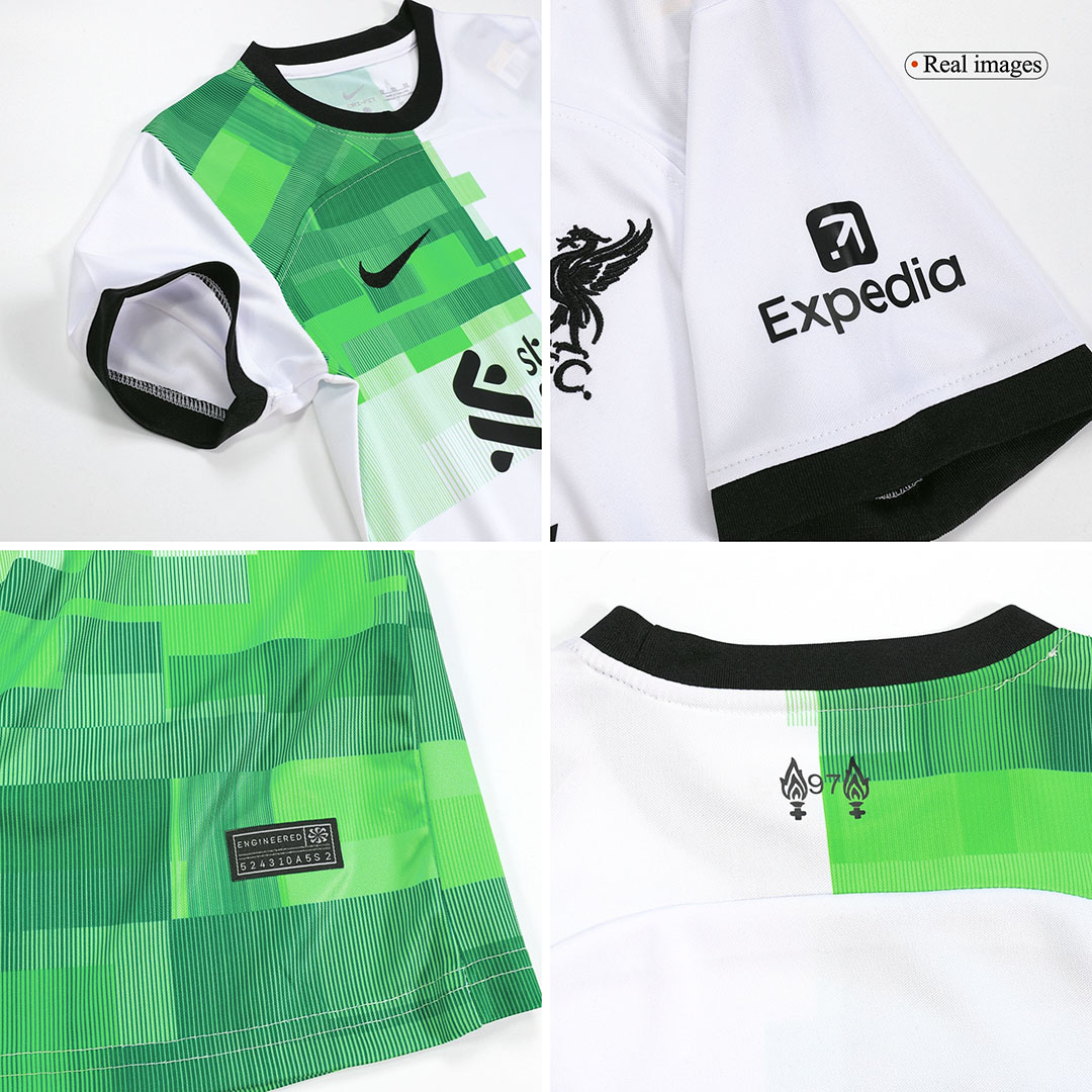 Kid's Liverpool Away Jersey+Shorts 23/24