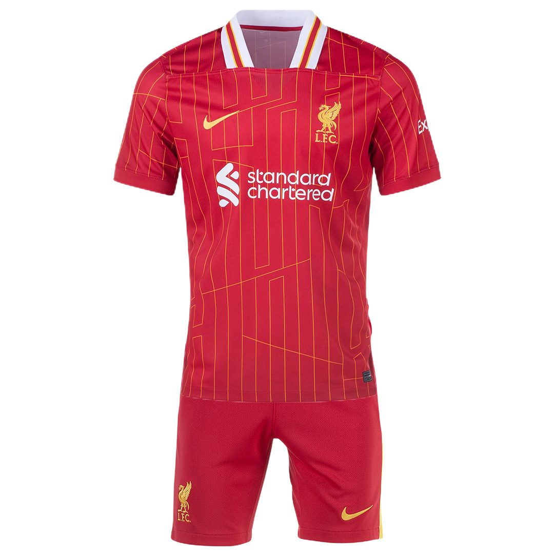 Kid's Liverpool Home Jersey+Shorts 2024/25