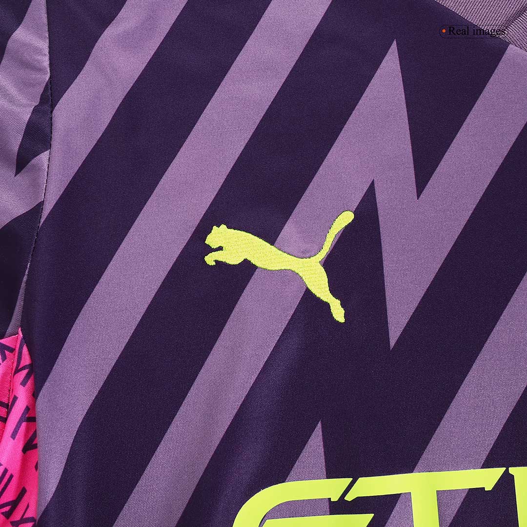 Manchester City Goalkeeper Purple Jersey 23/24