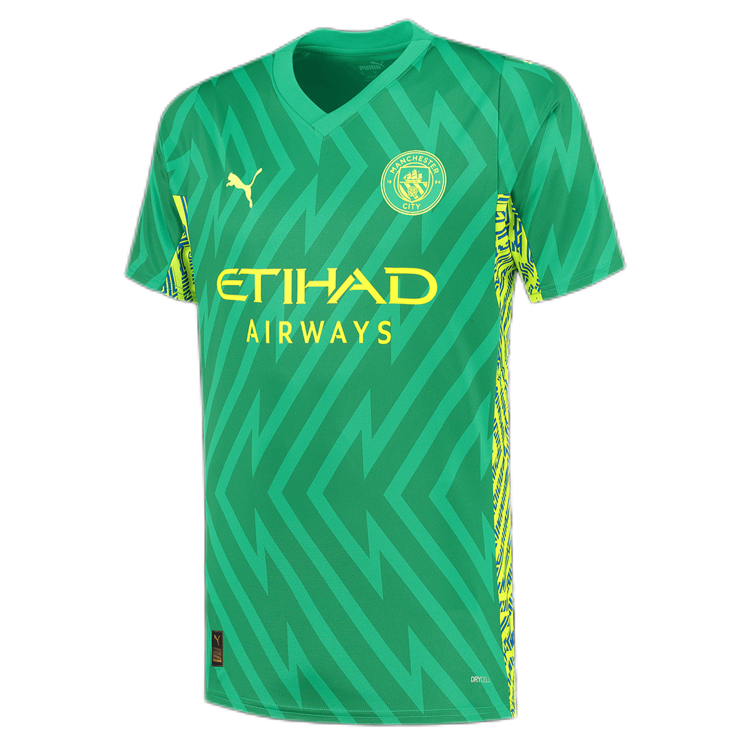 Manchester City Goalkeeper Green Jersey 23/24
