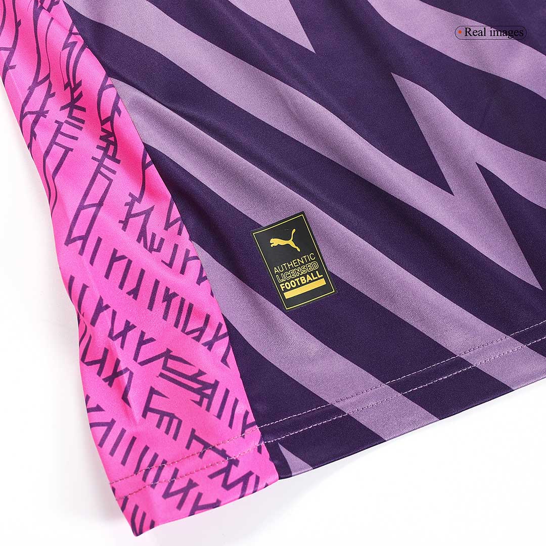 Manchester City Goalkeeper Purple Jersey 23/24