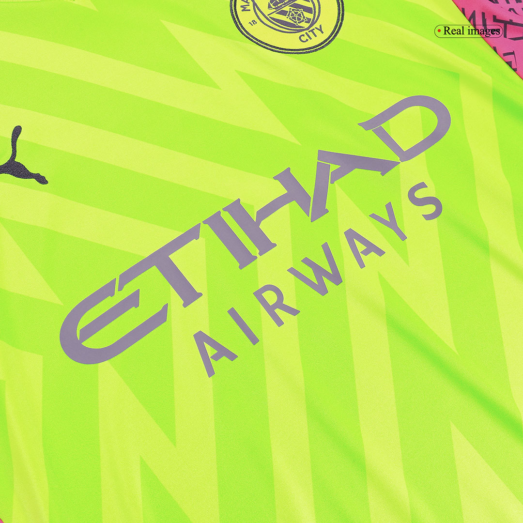 Manchester City Goalkeeper Yellow Jersey 23/24