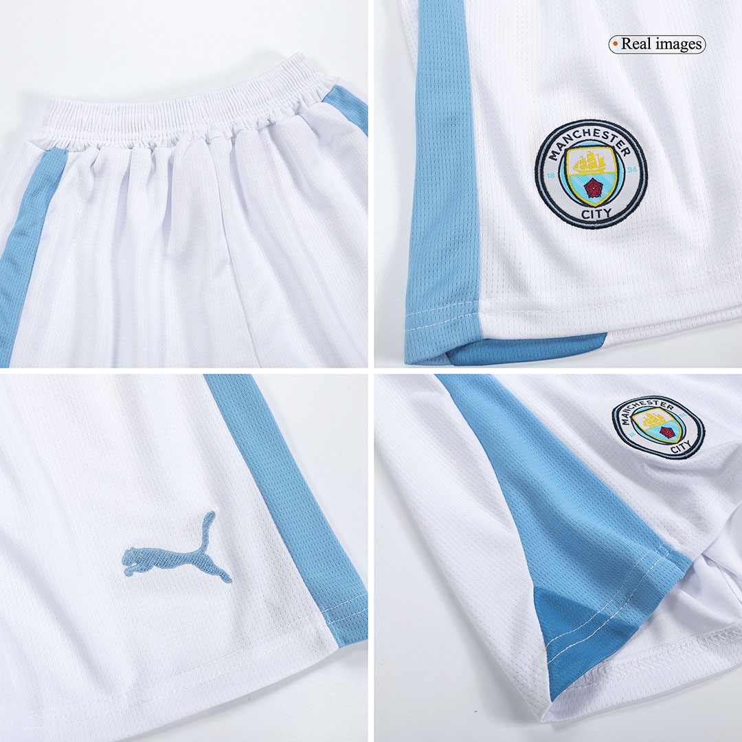 Kid's Manchester City Home Jersey+Shorts 23/24
