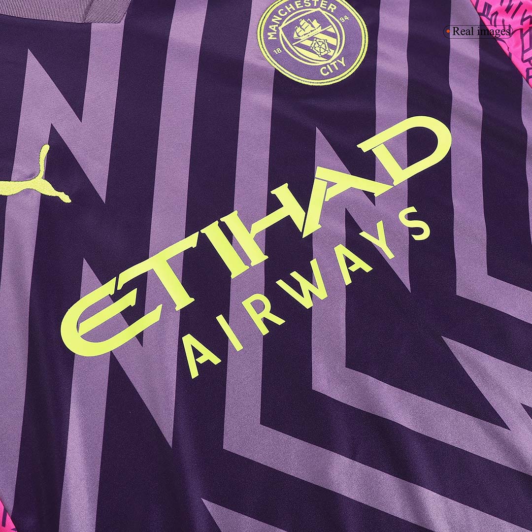 Manchester City Goalkeeper Purple Jersey 23/24