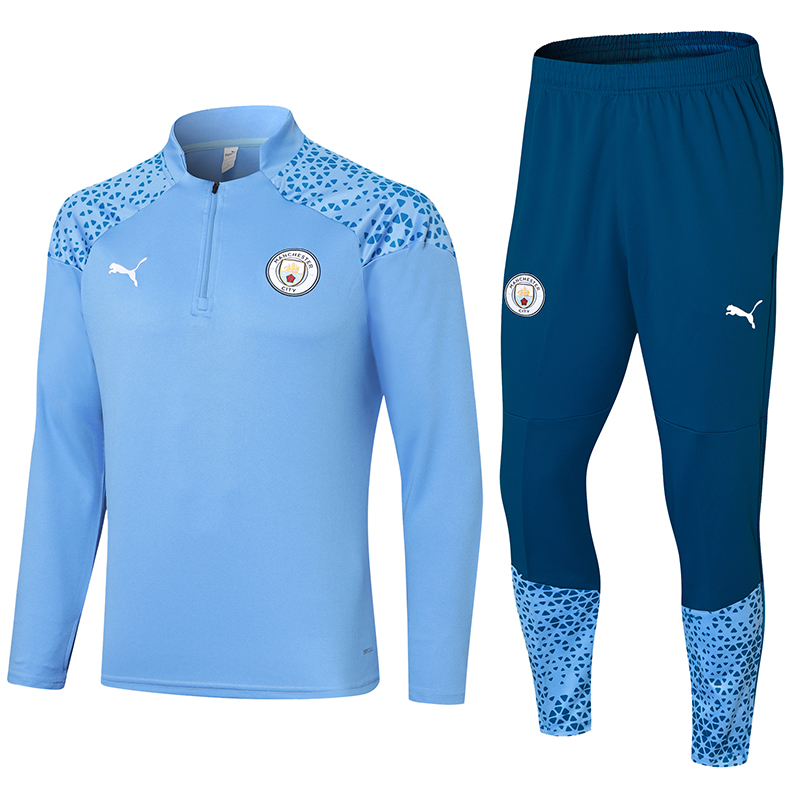 Manchester City Long Sleeve Track Suit 23/24 MEN579