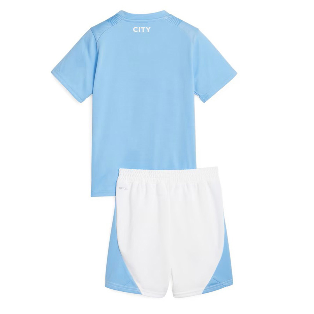 Kid's Manchester City Home Jersey+Shorts 23/24