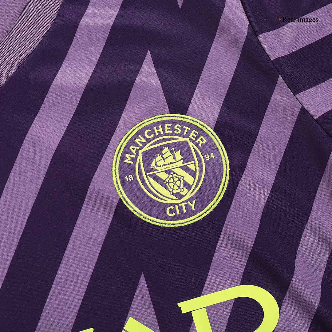 Manchester City Goalkeeper Purple Jersey 23/24
