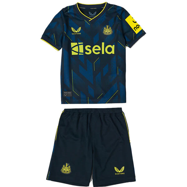 Kid's Newcastle United Third Jersey+Shorts 23/24