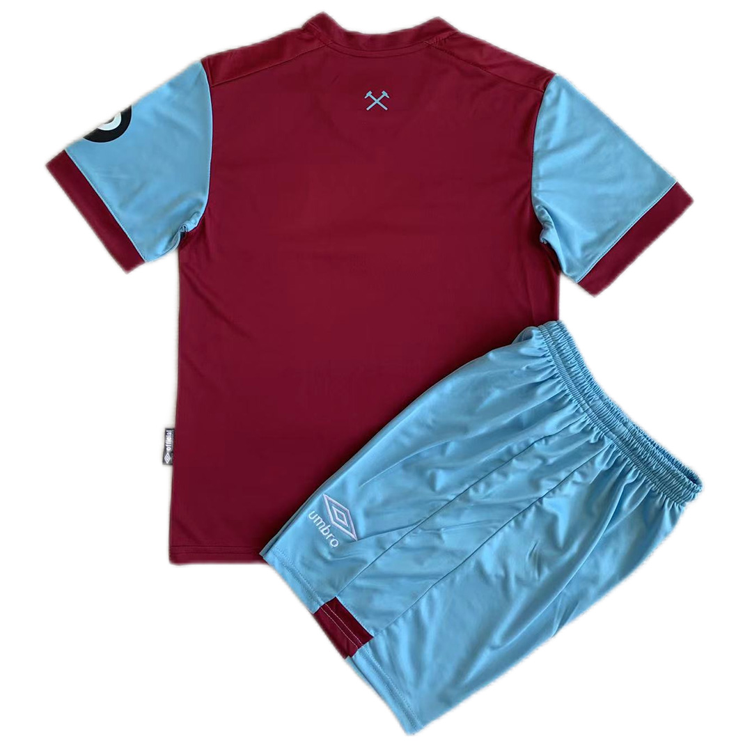 Kid's West Ham Home Jersey+Shorts 24/25