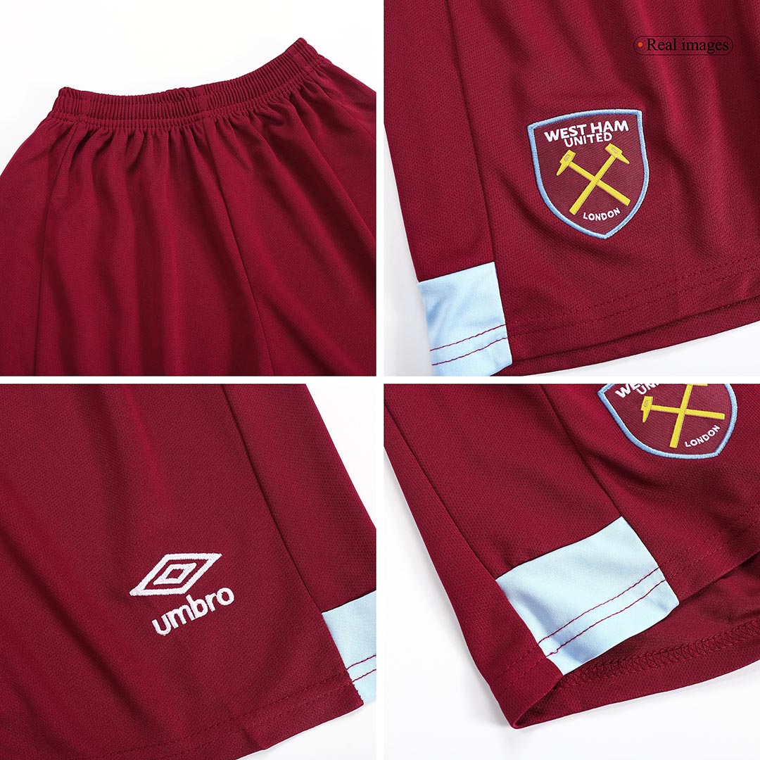 Kid's West Ham Home Jersey+Shorts 24/25