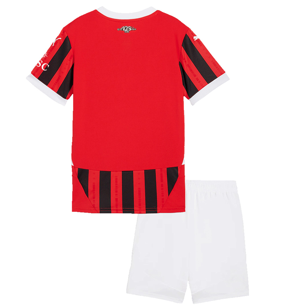 Kid's AC Milan Home Jersey+Shorts 2024/25