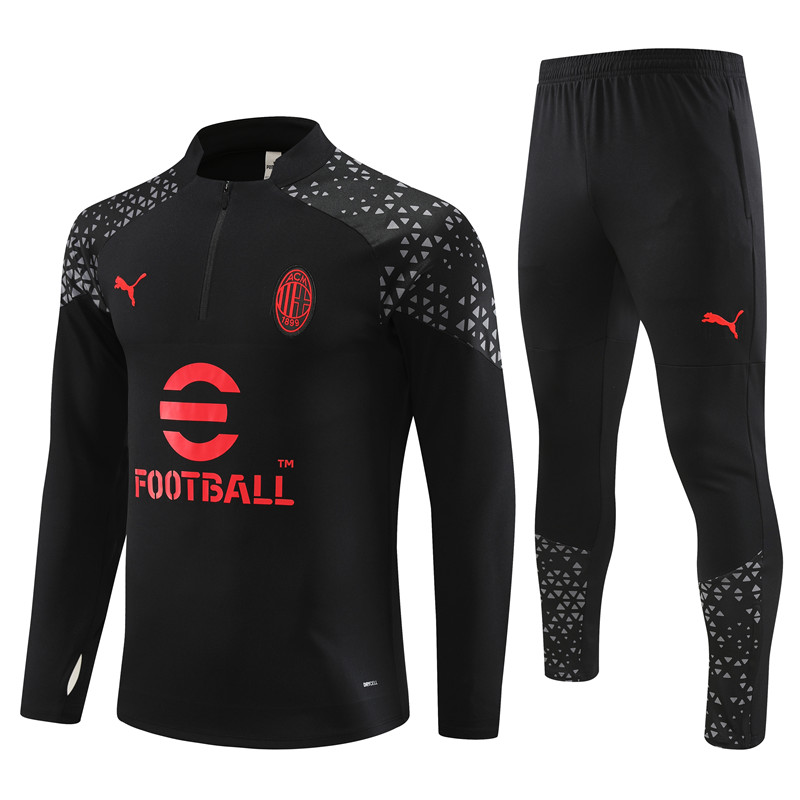 AC Milan Long Sleeve Track Suit 23/24 MEN573