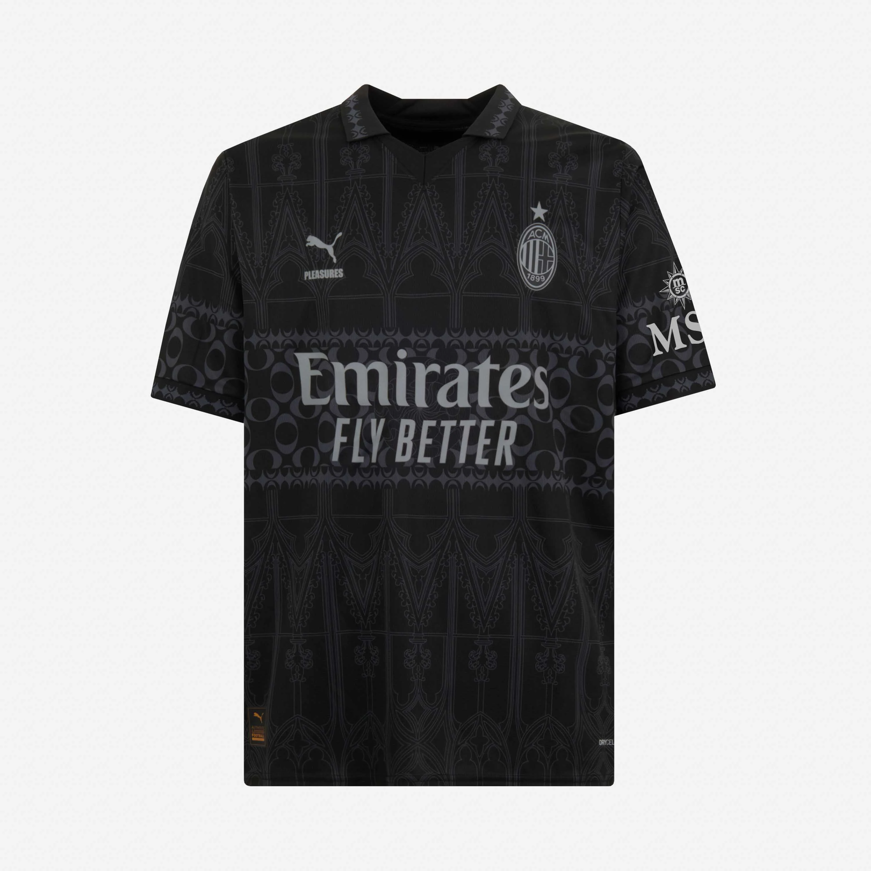 Kid's AC Milan x Pleasures Jersey+Shorts 2023/24