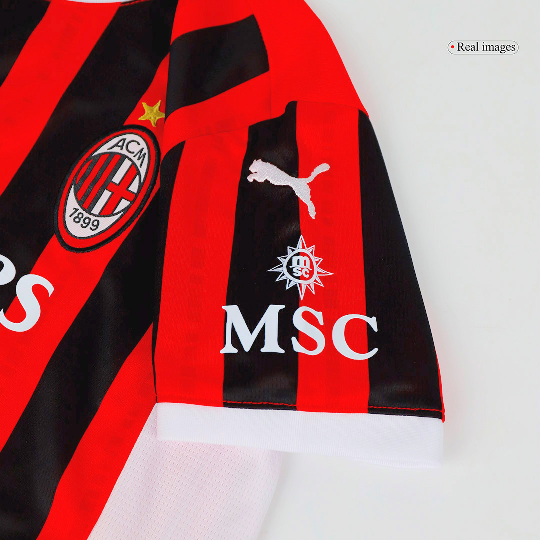 Kid's AC Milan Home Jersey+Shorts 2024/25