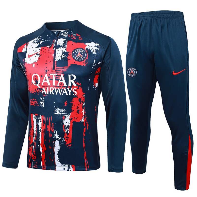 Paris Saint-Germain Long Sleeve Track Suit 2024/25 MEN656