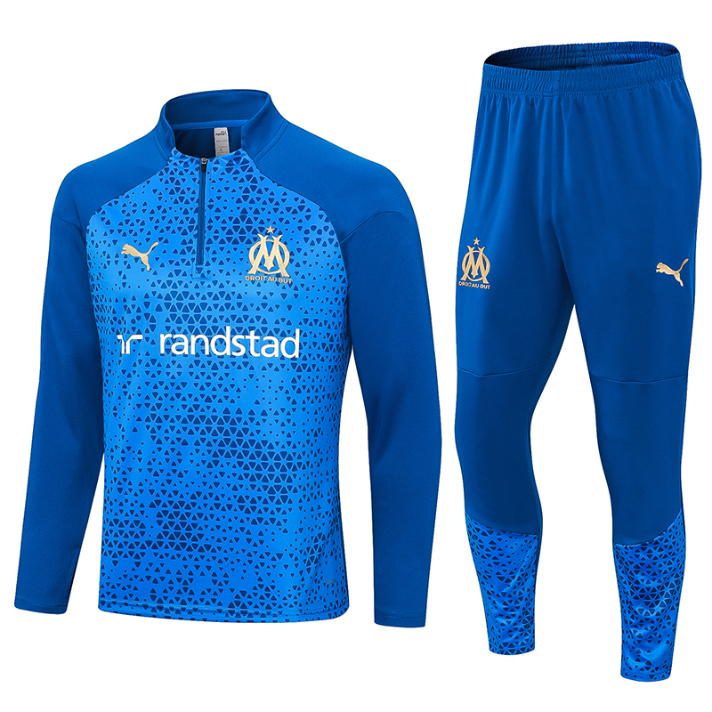 Olympique Marseille Long Sleeve Track Suit 23/24 MEN596