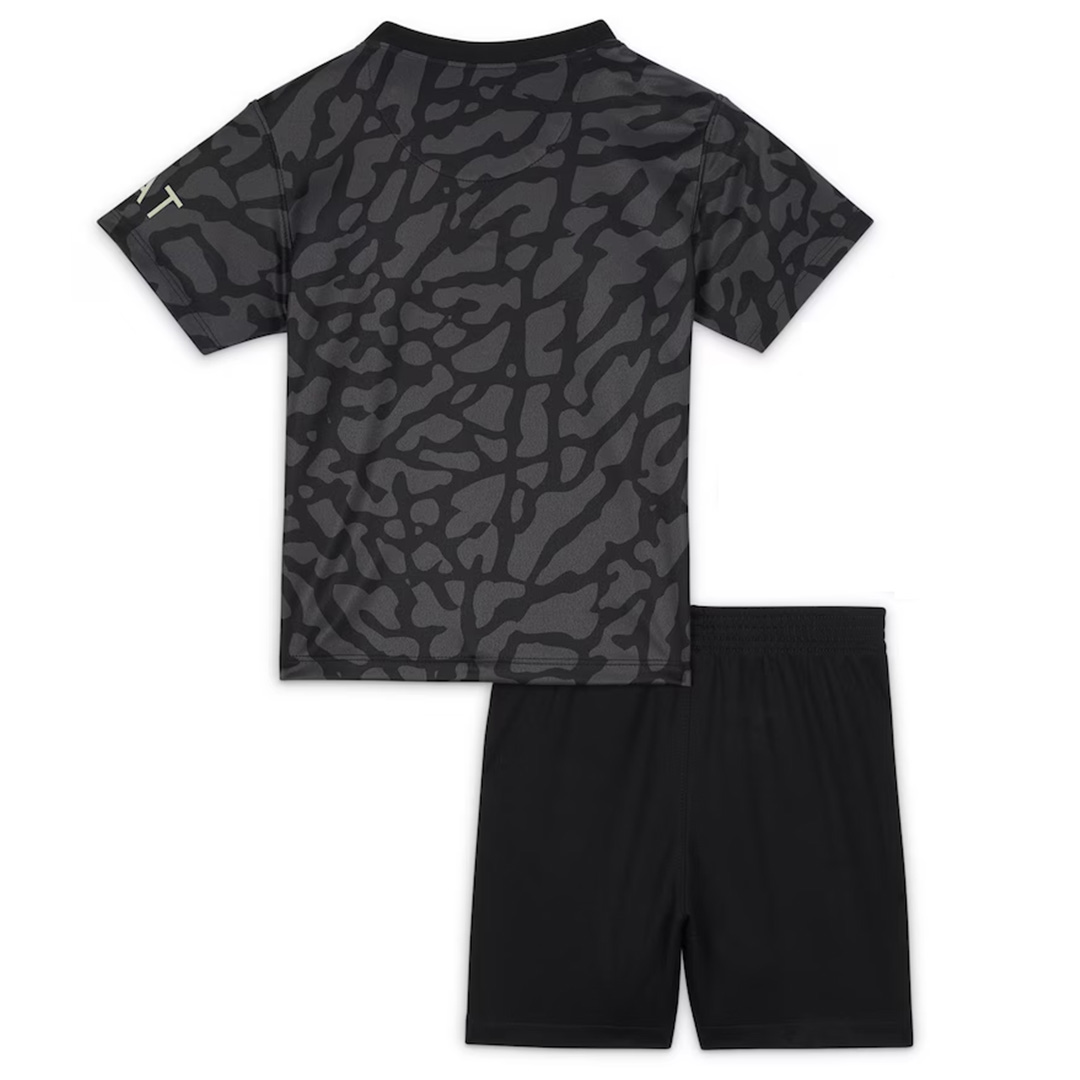 Kid's Paris Saint-Germain Third Jersey+Shorts 23/24
