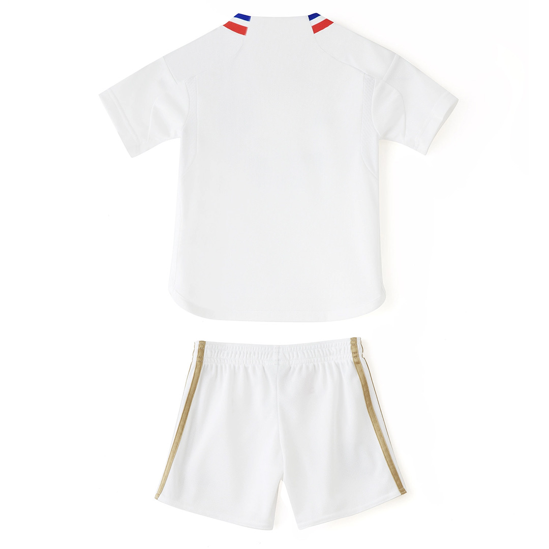 Kid's Olympique Lyonnais Home Jersey+Shorts 23/24