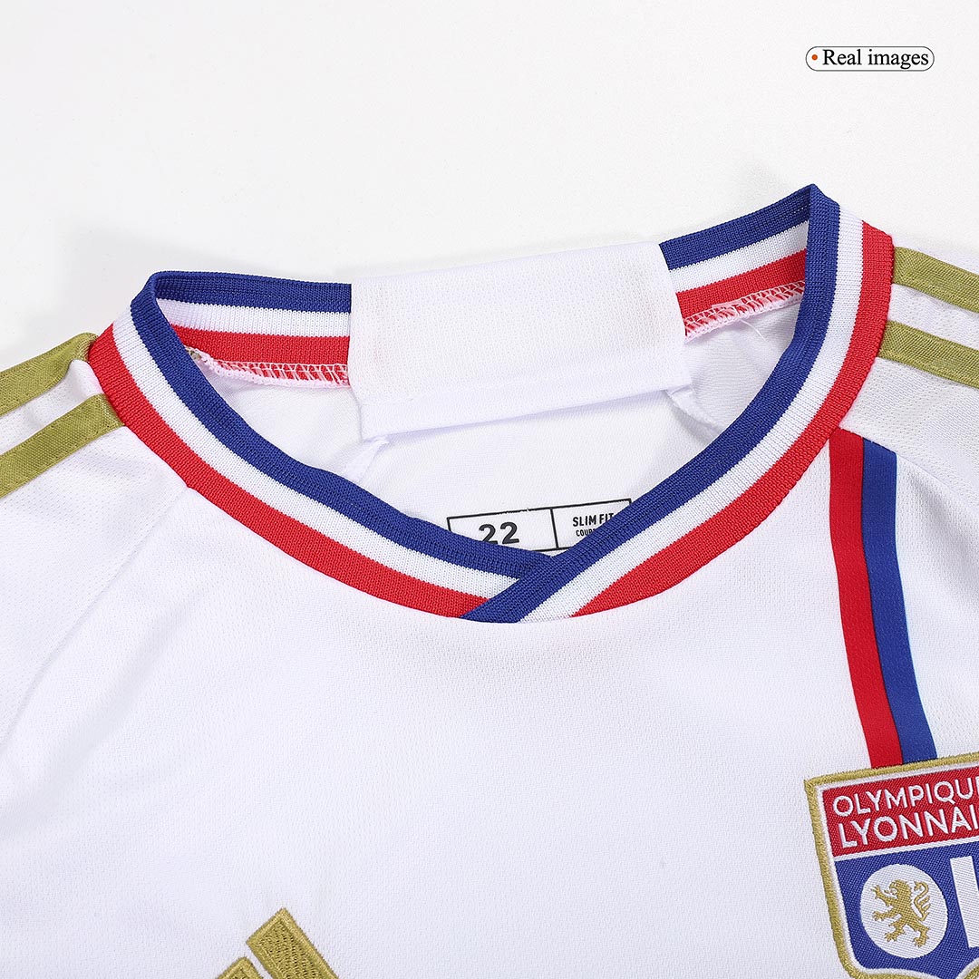 Kid's Olympique Lyonnais Home Jersey+Shorts 23/24