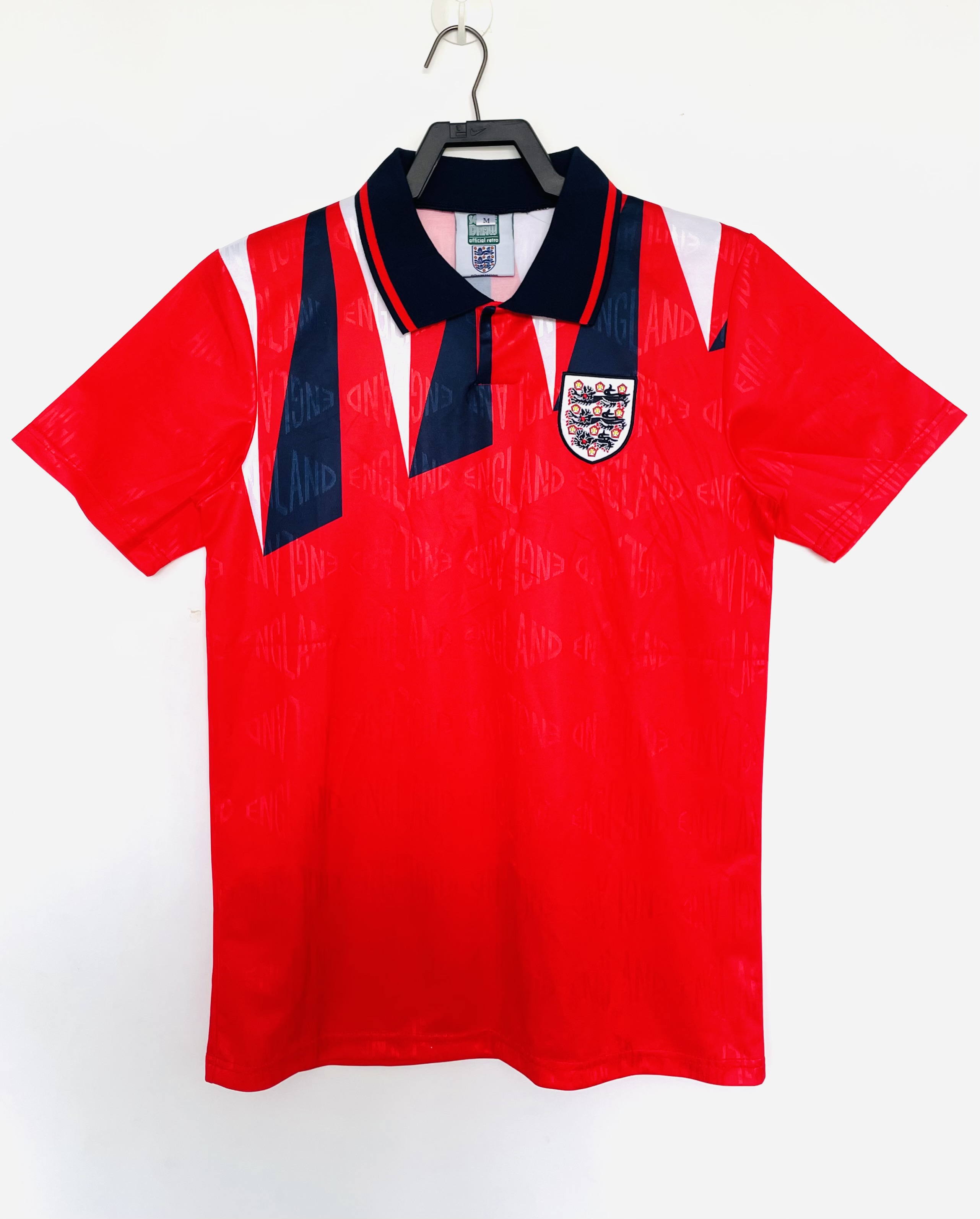 England Away Retro Jersey  1992