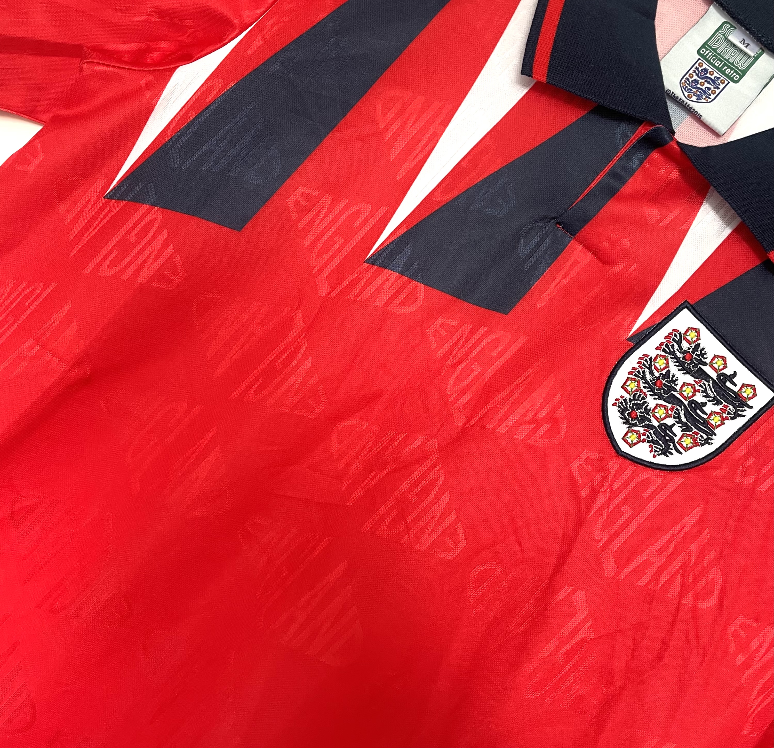 England Away Retro Jersey  1992