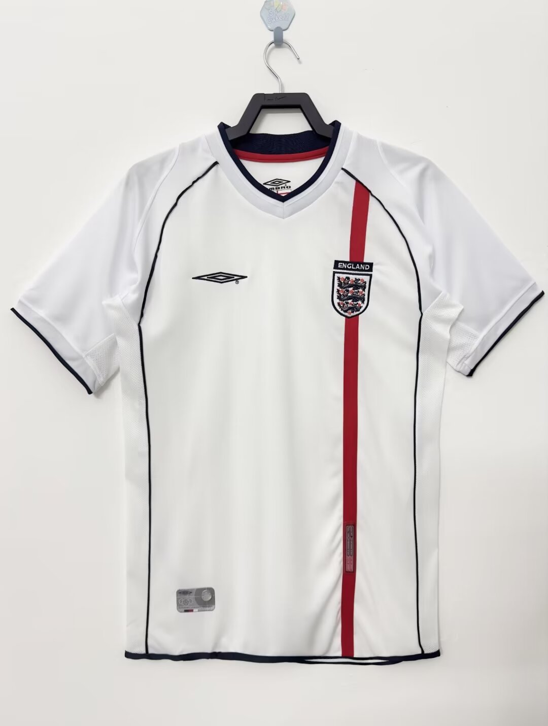 England Home  Retro  Jersey  2002