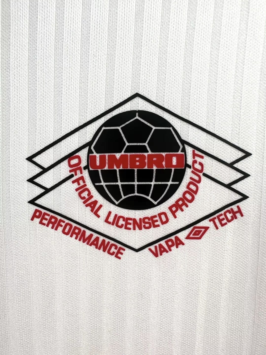 England Home  Retro Long Sleeve Jersey  1998