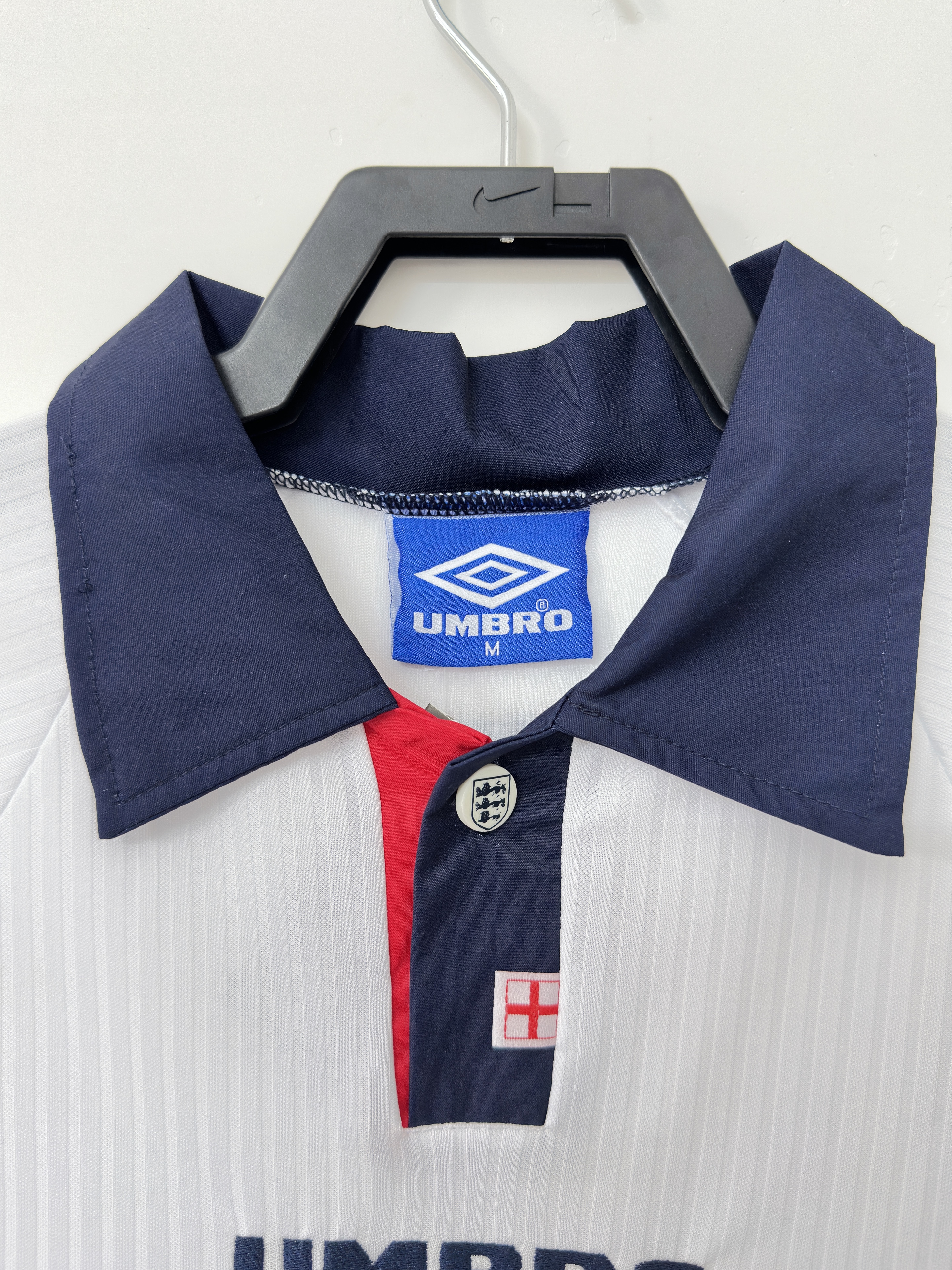 England Home Retro Jersey  1998